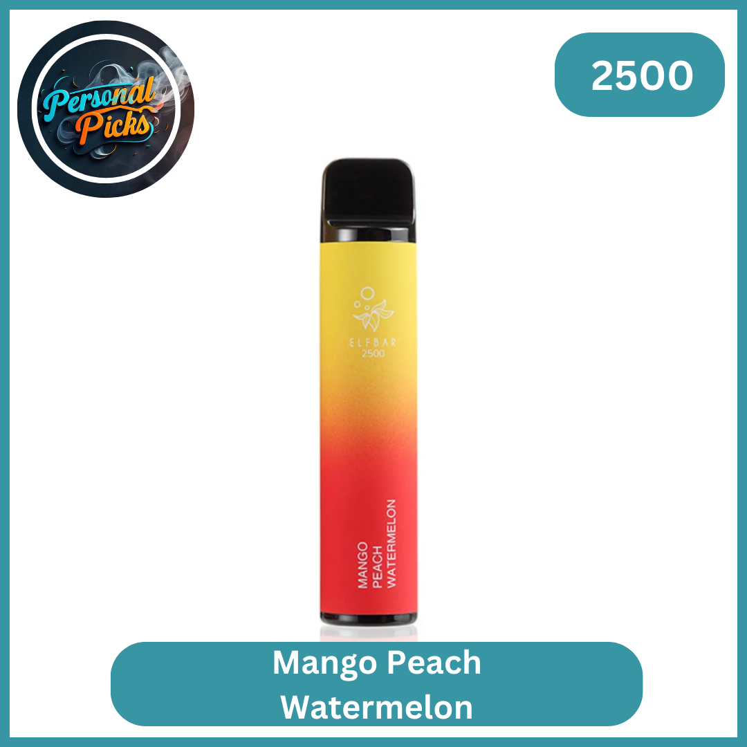 Elfbar 2500 Puff (5%) Mango Peach Watermelon