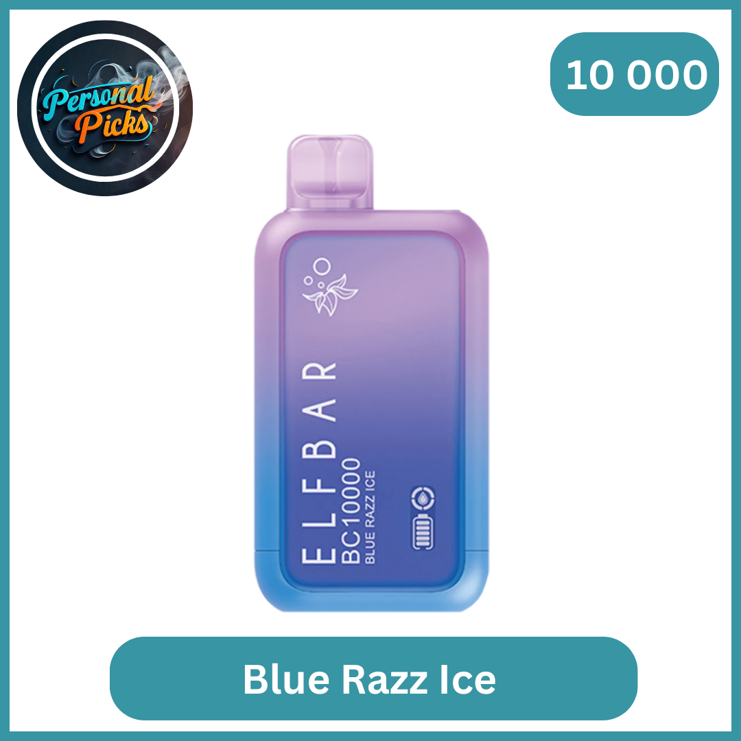 Elfbar 10 000 Puff (5%) Blue Razz Ice