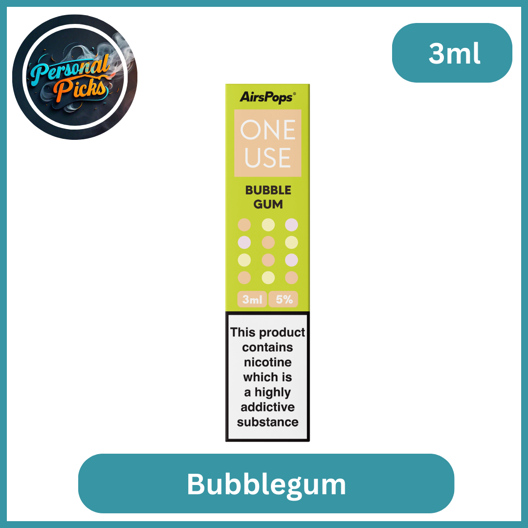 AirsPops 3ml (5%) Bubblegum