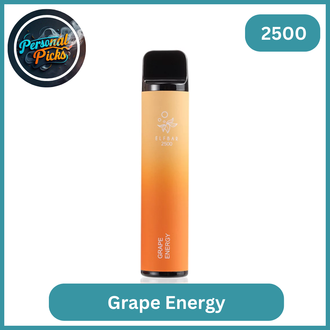 Elfbar 2500 Puff (5%) Grape Energy